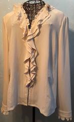 Mayerline 44 NIEUW Geweldige frivole blouse, Kleding | Dames, Blouses en Tunieken, Mayerline, Beige, Maat 42/44 (L), Nieuw