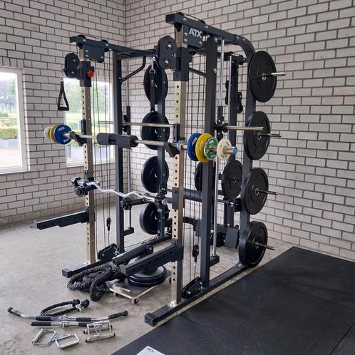 Atx Multistation Full-Functional   met Extra's, Sport en Fitness, Fitnessmaterialen, Zo goed als nieuw, Halterschijven, Ophalen