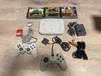 Playstation One - 2 controllers - 3 games, Games en Spelcomputers, Spelcomputers | Sony PlayStation 1, Ophalen of Verzenden, Gebruikt