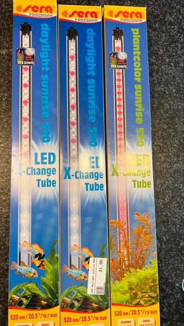 Sera  LED X-Change Tube daylight sunrise(3 tubes) beschikbaar voor biedingen