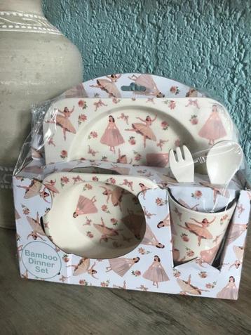 ballerina eetservies baby peuter kleuter beschikbaar voor biedingen