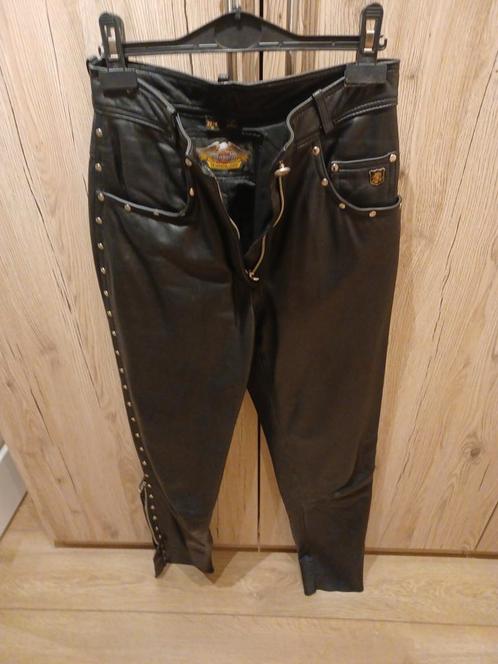 pantalon de moto en cuir Harley Davidson taille 32, comme ne, Motos, Vêtements | Vêtements de moto, Seconde main, Enlèvement ou Envoi