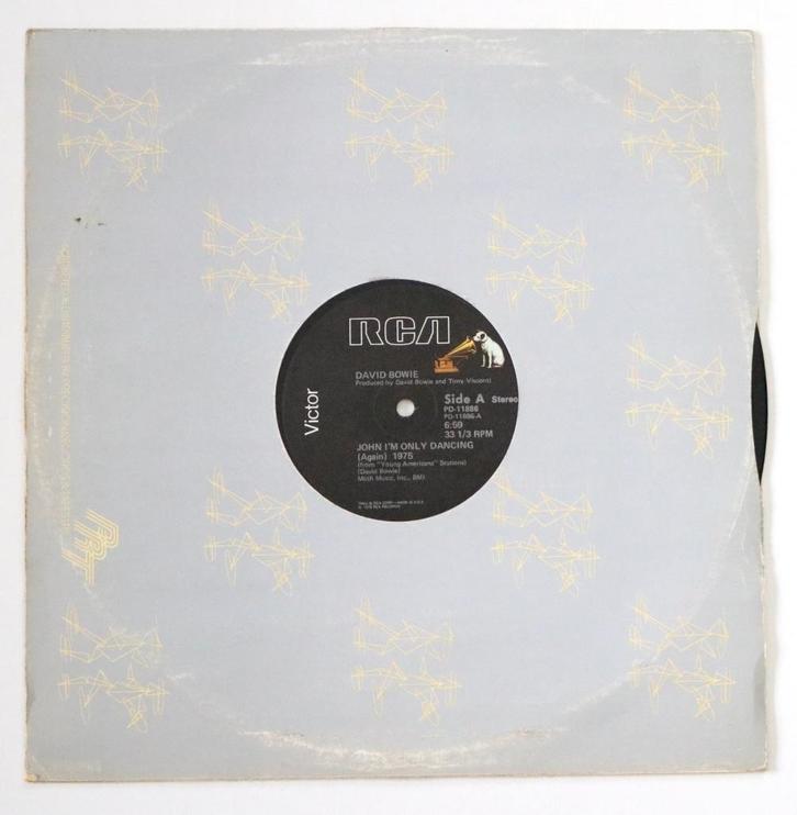 David Bowie - Vinyl Maxi 12", Cd's en Dvd's, Vinyl | Rock, 12 inch, Ophalen of Verzenden