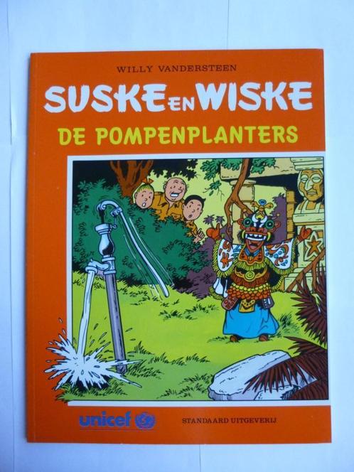 SUSKE EN WISKE"DE POMPENPLANTERS" UITGAVE UNICEF UIT 1999, Boeken, Stripverhalen, Zo goed als nieuw, Eén stripboek, Ophalen of Verzenden