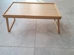 Ikea ontbijttafeltje / laptoptafel (zie foto's), Huis en Inrichting, Tafels | Bijzettafels, Ophalen, Minder dan 45 cm, Zo goed als nieuw