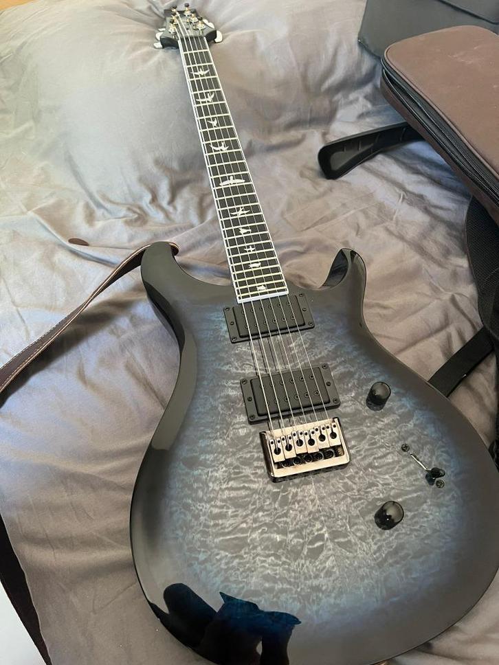 PRS SE Mark Holcomb 2025 + upgrades incl. gigbag, Muziek en Instrumenten, Snaarinstrumenten | Gitaren | Elektrisch, Zo goed als nieuw