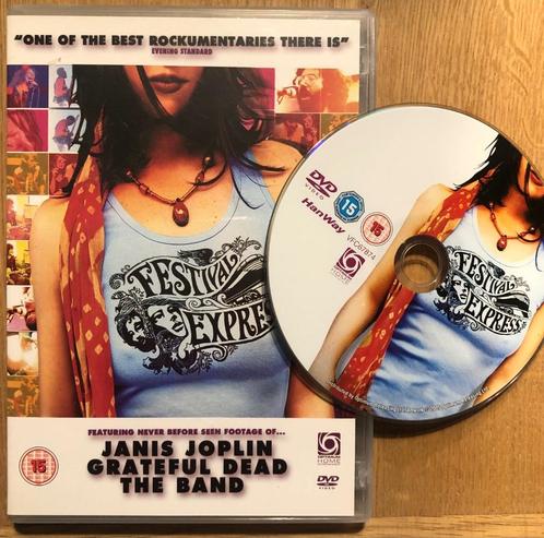 JANIS JOPLIN, THE BAND, ++ - FESTIVAL EXPRESS (DVD), Cd's en Dvd's, Dvd's | Muziek en Concerten, Muziek en Concerten, Vanaf 16 jaar