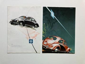 VW Kever brochures (1956-59)