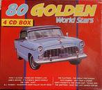 80 golden world stars - 4cd, Enlèvement ou Envoi, Utilisé, Pop, Coffret