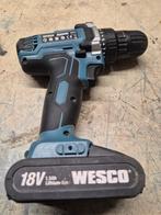 Boormachine wesco, Doe-het-zelf en Bouw, Gereedschap | Boormachines, Ophalen of Verzenden, Boormachine