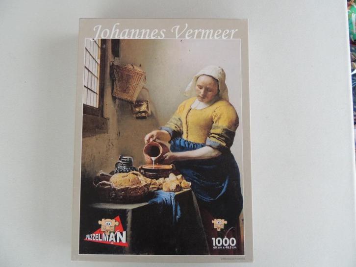 Puzzle 1000 pièces - Johannes Vermeer, Hobby en Vrije tijd, Denksport en Puzzels, Legpuzzel, Ophalen