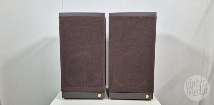 Kef 303 Series II Luidsprekers | Speakers | Vintage, Audio, Tv en Foto, Luidsprekerboxen, Gebruikt, Front, Rear of Stereo speakers