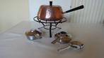 Complete fondueset: pot, borden, vorken, Ophalen of Verzenden