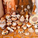 Lot keramiek ornamenten handbeschilderd luster onderdelen, Antiek en Kunst, Curiosa en Brocante, Ophalen of Verzenden