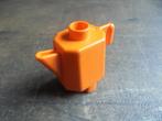 Lego Duplo Utensil Teapot or Coffeepot (zie foto's) 4, Duplo, Briques en vrac, Utilisé, Enlèvement ou Envoi