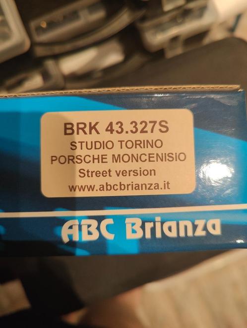 ABC Brianza Porsche Moncenisio 1/43, Hobby en Vrije tijd, Modelbouw | Auto's en Voertuigen, Nieuw, Auto, 1:32 tot 1:50, Overige merken