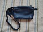 Heuptasje leer 100 avenue louise, Handtassen en Accessoires, Ophalen, Zo goed als nieuw, Blauw