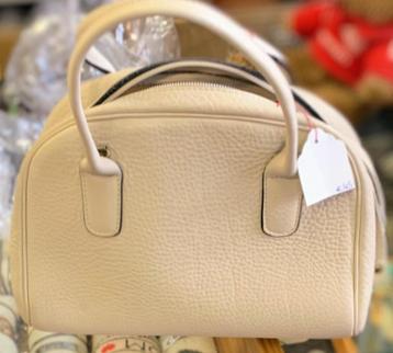 Nathan handtas, Enlèvement ou Envoi, Comme neuf, Beige, Sac à main