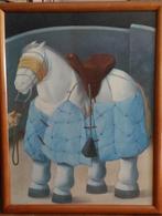 Caballo del Picador la Corrida , Fernando Botero reproducti, Ophalen