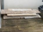 Marmer van oude haard, Huis en Inrichting, Haarden, Ophalen, Zo goed als nieuw