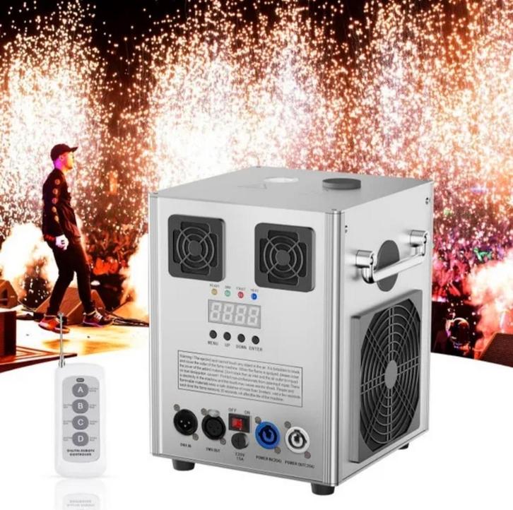 Koude vonkmachine 700 watt .huren ook mogelijk, Muziek en Instrumenten, Licht en Laser, Nieuw, Ophalen of Verzenden