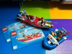 Lego city 60005 fire boat - compleet, Ophalen of Verzenden, Zo goed als nieuw, Lego