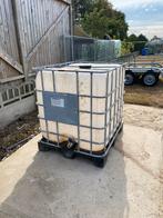 IBC ton, Ophalen, Kunststof, Met kraantje, 150 liter of meer