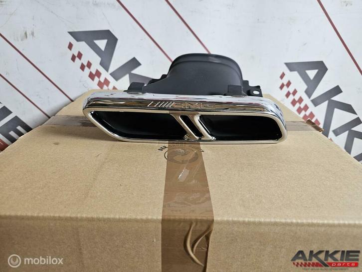 Mercedes E63S Amg Uitlaatsierstuk rechts chroom A2134901602, Autos : Pièces & Accessoires, Systèmes d'échappement, Utilisé, Enlèvement ou Envoi