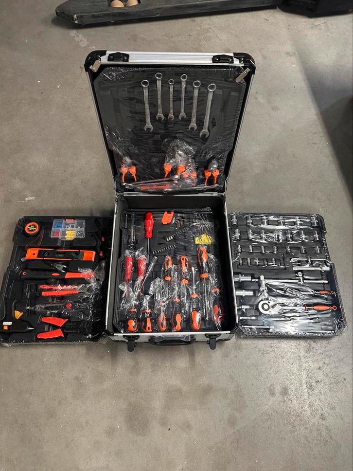 NU BESCHIKBAAR Gereedschapkoffer/trolley - 189 delig-4 laden, Auto diversen, Autogereedschap, Nieuw, Ophalen of Verzenden