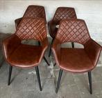 4 moderne stoelen (prijs €125 voor de 4 samen), Maison & Meubles, Chaises, Comme neuf, Enlèvement