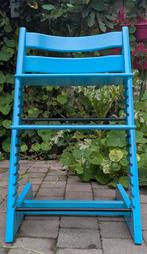Stokke Tripp Trapp bleu ciel avec harnais Stokke, Enfants & Bébés, Enlèvement ou Envoi, Utilisé, Chaise évolutive