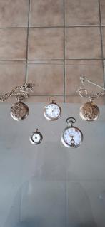Lot de 5 anciennes montres à gousset., Bijoux, Sacs & Beauté, Enlèvement