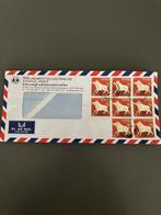 Air-mail met 8 postzegels THAILAND., Ophalen of Verzenden, Envelop