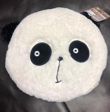 Zacht knuffelkussen panda. Nog nieuw!  disponible aux enchères