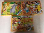 3 puzzels Disney  - 20 stukjes, Ophalen, Sneeuwwitje of Doornroosje, Gebruikt, Overige typen