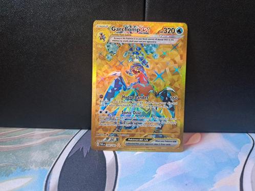 Garchomp ex gold card, Hobby en Vrije tijd, Verzamelkaartspellen | Pokémon, Nieuw, Losse kaart, Foil, Ophalen of Verzenden