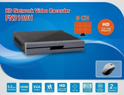 FOSCAM NETWERK VIDEO RECORDER FN3109H NIEUW!, Audio, Tv en Foto, Videospelers, Nieuw, VHS-speler of -recorder, Ophalen of Verzenden