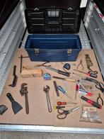 Gereedschap koffer gevuld meter hamer sleutel bijtel ezv..., Enlèvement, Utilisé