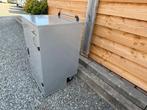 MINI ECONOMY 160 HARD ZILVER saddle box Alfako, Ophalen, Nieuw, Overige soorten