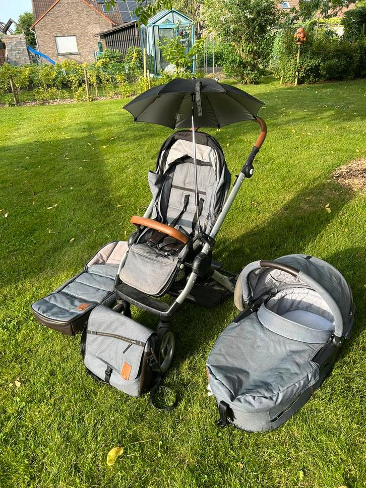 Buggy combo can Mutsy Evo, Kinderen en Baby's, Kinderwagens en Combinaties, Gebruikt, Combiwagen, Mutsy, Met reiswieg, Ophalen of Verzenden