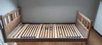 houten bed met lattenbodem (en matras), Huis en Inrichting, Ophalen, Gebruikt, Eenpersoons