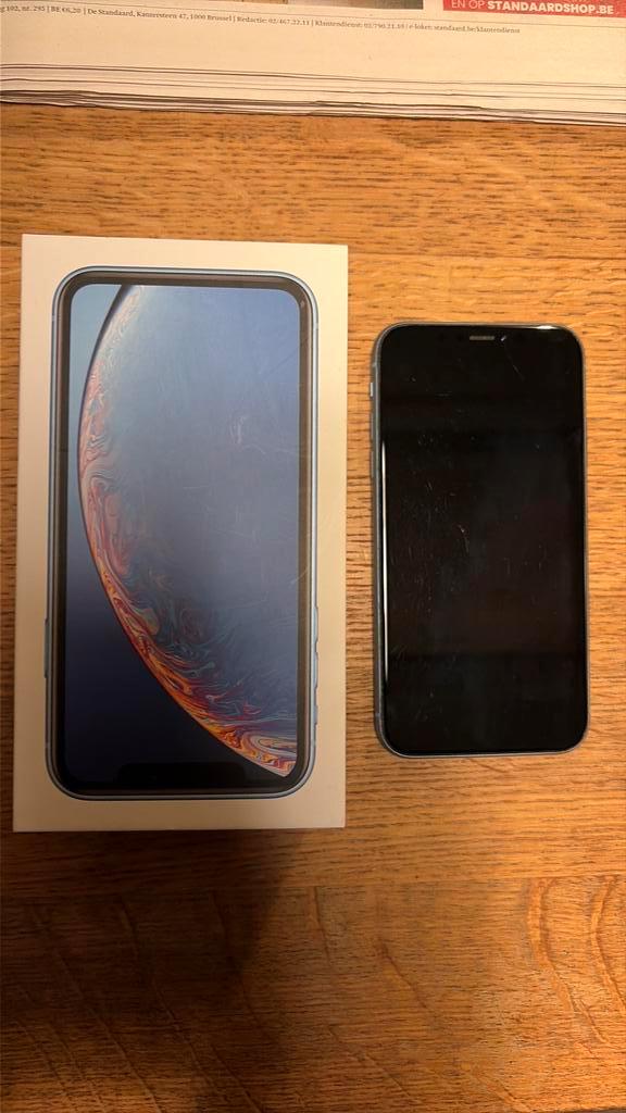 Apple iPhone XR, Telecommunicatie, Mobiele telefoons | Apple iPhone, 256 GB, iPhone XR, Blauw, Ophalen