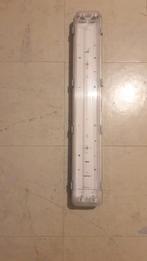 LED TL Armatuur 60cm - Dubbel - IP65 - RVS Clips, Ophalen, Zo goed als nieuw, Overige typen