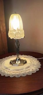 Lamp uit de Art Deco/Art Nouveau-periode, gesigneerd Gilles, Ophalen of Verzenden