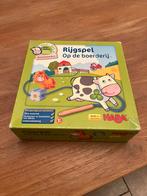 Haba rijgspel op de boerderij, Kinderen en Baby's, Ophalen, Zo goed als nieuw