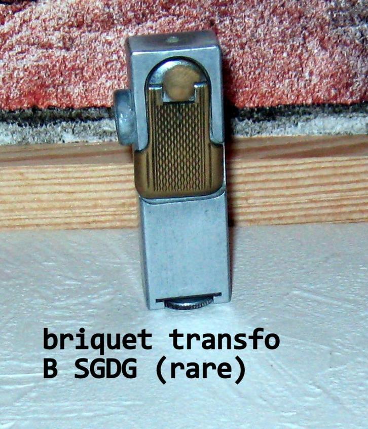 briquet transfo B.SGDG---(rare )., Verzamelen, Overige Verzamelen, Gebruikt, Ophalen