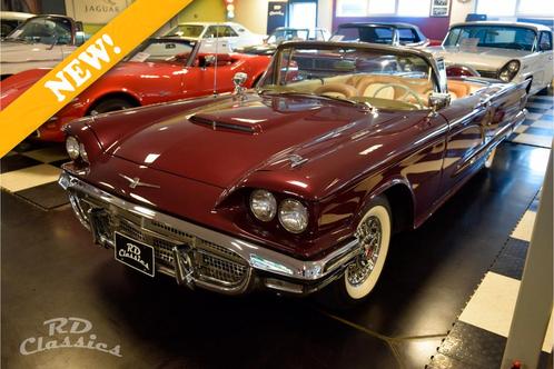 Ford Thunderbird Convertible (bj 1960, automaat), Auto's, Oldtimers, Bedrijf, Te koop, Open dak, Ford, Benzine, Cabriolet, 2 deurs