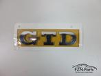 VW Golf 7 GTD Embleem Sticker Logo Achterklep, Gebruikt, Ophalen of Verzenden