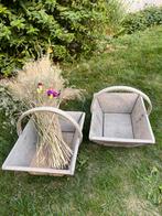 Decoratieve houten mandjes, Huis en Inrichting, Woonaccessoires | Schalen en Manden, Ophalen
