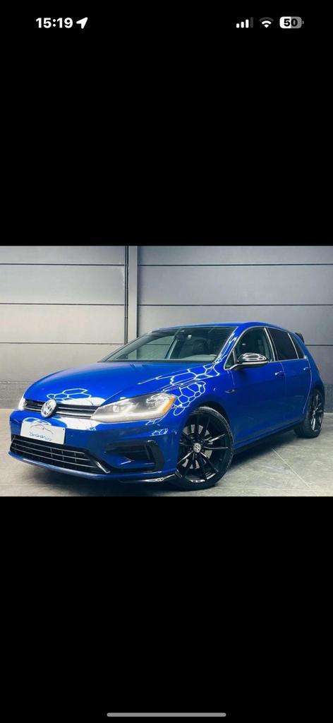 Golf 7.5 R lapiz blue 2019 full option op pano na, Autos, Volkswagen, Particulier, Golf, 4x4, ABS, Caméra de recul, Phares directionnels